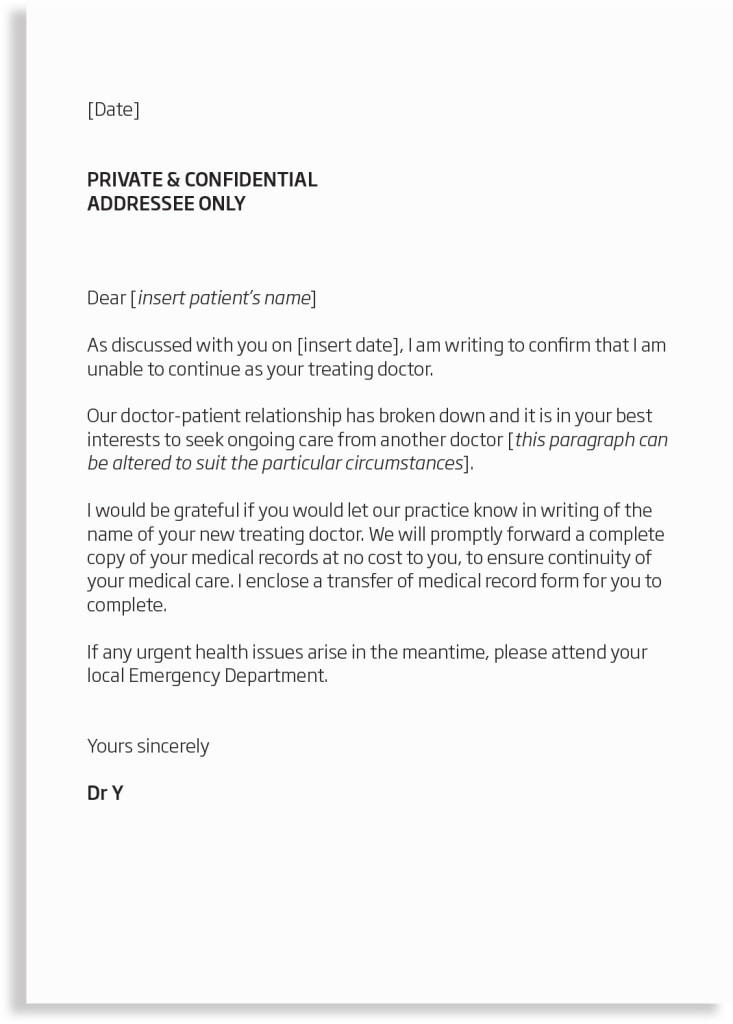 Ending The Doctor Patient Relationship Template Letter MDA National   Letter1733x1024jpg 